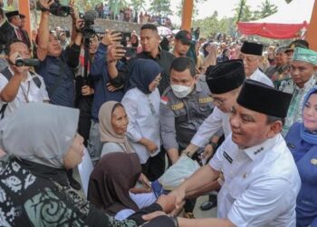 Pj. Gubernur Sultra Bersama Forkopimda Meninjau Pasar Murah Di Kota Kendari