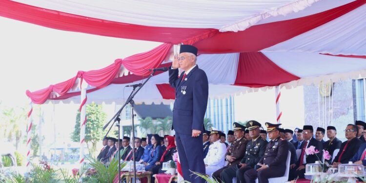 Sekda Sultra Hadir Menjadi Irup Peringatan Hari Kesaktian Pancasila Tahun 2023