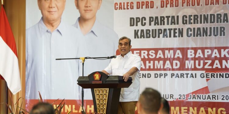 Muzani: Setiap Prabowo Kampanye Masyarakat Selalu Menyemut, Insya Allah Satu Putaran