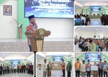 Kakanwil Kemenag Sultra Serahkan Bantuan Operasional FKUB dan Desa Sadar Kerukunan Senilai 1 Milyar Lebih