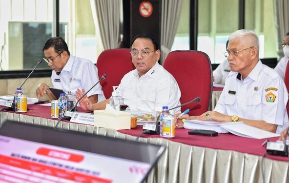 Evaluasi Kinerja Triwulan ke-IV Di Kemendagri, Pj. Gubernur Sultra Pamitan