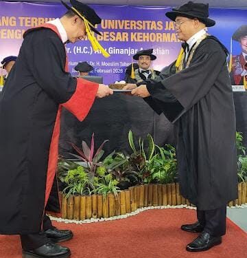 Prof. Harris Arthur Hedar: Kepakaran Ary Ginanjar dalam Karakter Hukum Layak Dianugerahi Guru Besar Kehormatan Ilmu Hukum